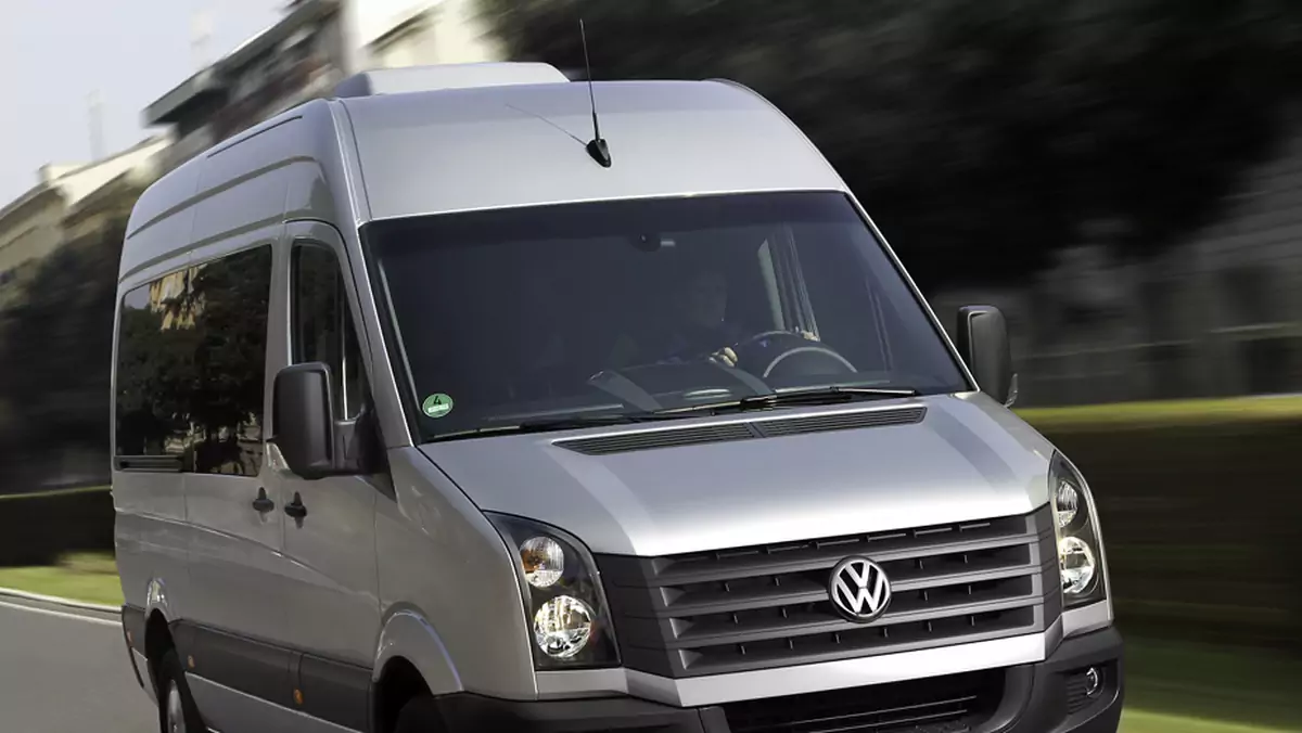 Ulepszony Volkswagen Crafter gotowy do pracy