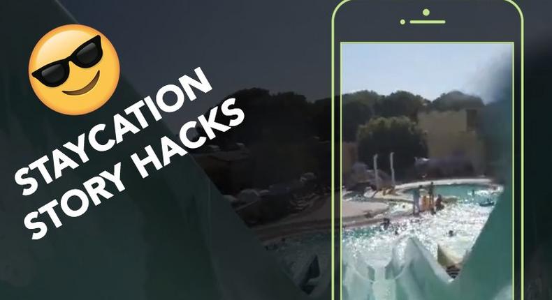 Casper's Staycation Story Hacks