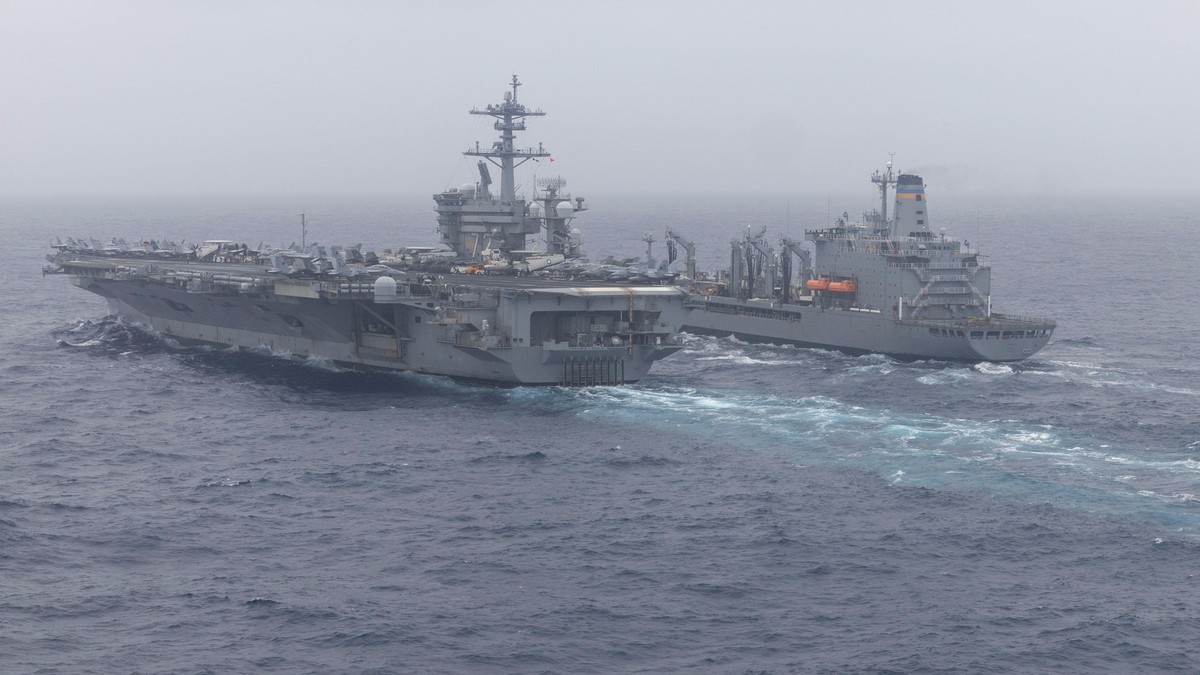 Illustracija: Američki nosač aviona USS Linkoln