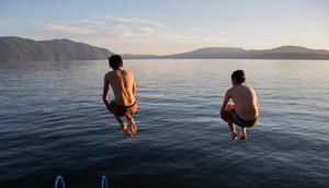 Now that the author's sons are teenagers, she can let them plan activities for them to do together while they travelRonnie Kaufman/Getty Images