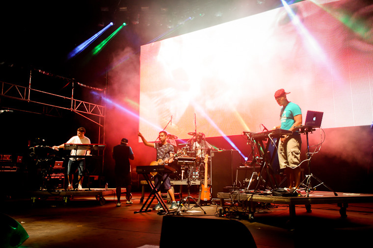 Audioriver 2013: Rudimental (fot. Artur Rawicz/Onet)