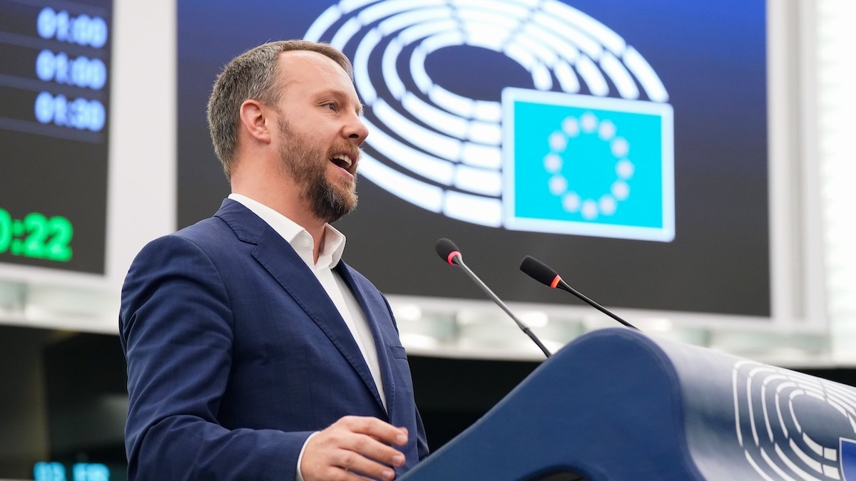 Europoslanec Daniel Freund.