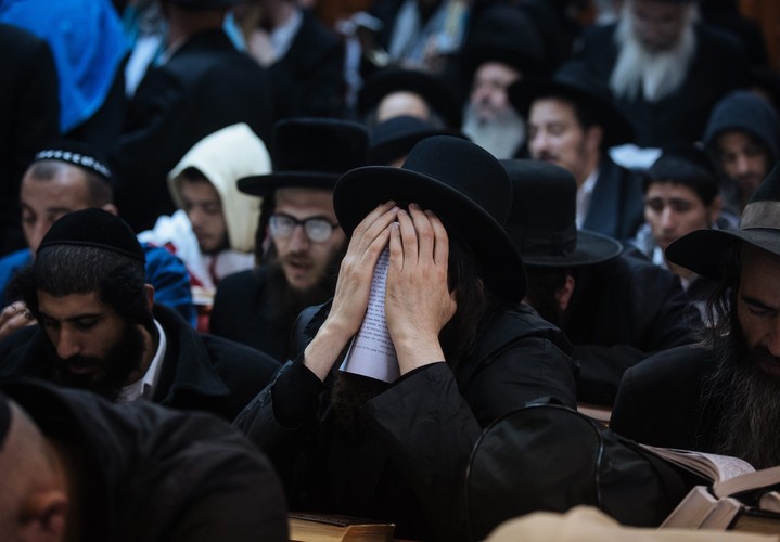 Żydzi świętują Rosz Haszana, czyli nowy rok 5775 na Ukrainie