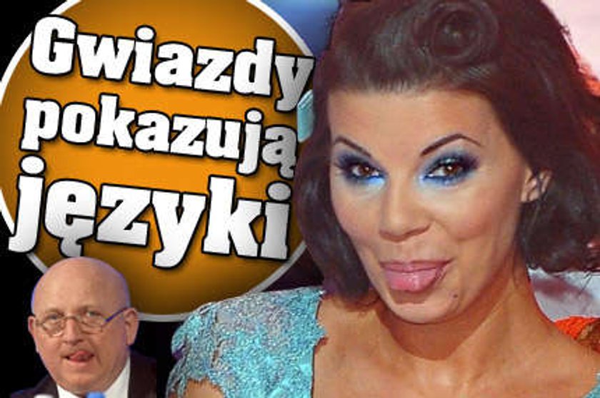 Gwiazdy pokazują języki