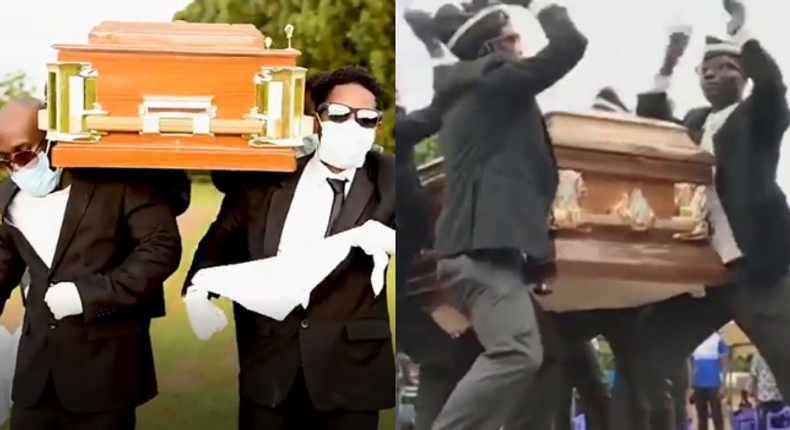 Eric Omondi perfectly mimics viral Ghana's dancing pallbearers as he goes after Mulamwah