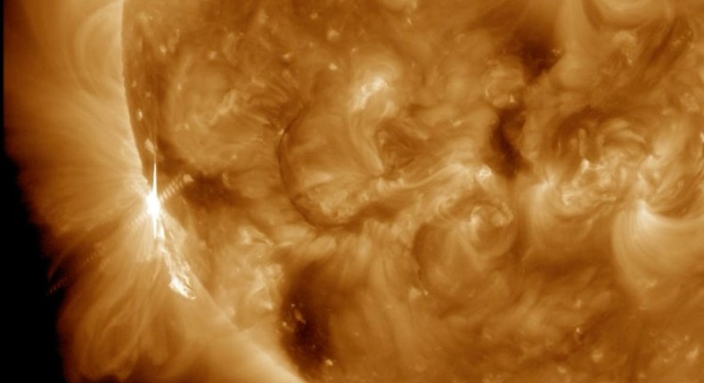 Massive explosions from the sun pose a radioactive triple threat to the ...
