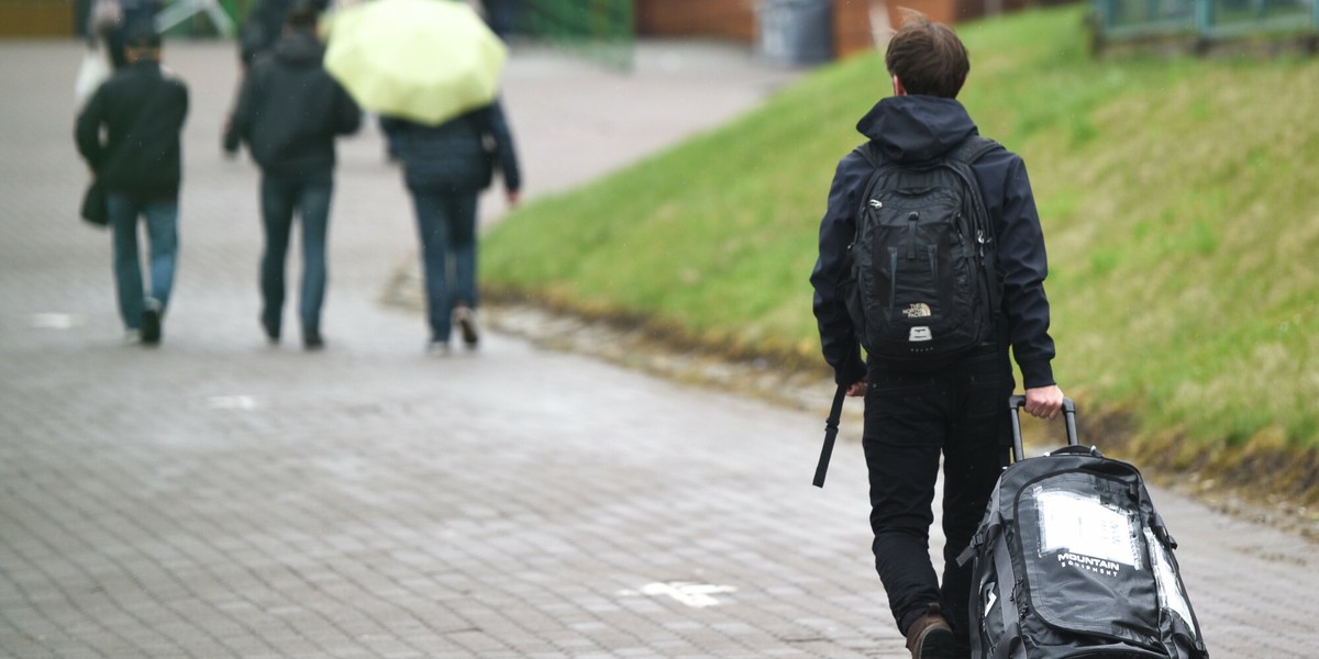 Uchodźcy na polsko-ukraińskim przejściu granicznym