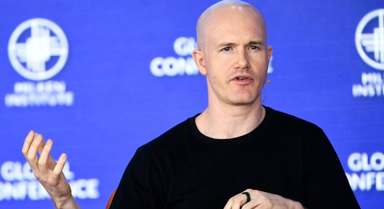 Coinbase CEO Brian Armstrong.