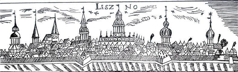 Najwcześniejszy wizerunek miasta Leszno, 1650 rok