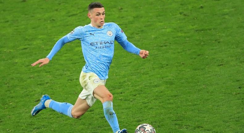 Phil Foden is the homegrown talent among a star-studded Manchester City squad that will face Chelsea in Saturday's Champions League final Creator: WOLFGANG RATTAY