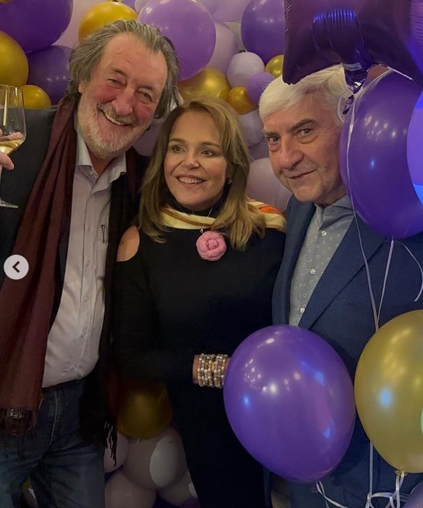 Dagmar Havlová - Veškrnová, Bolek Polívka a Miroslav Donutil.
