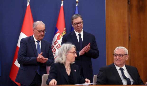 Poseta predsednika Švajcarske Konfederacije Gi Parmelana 