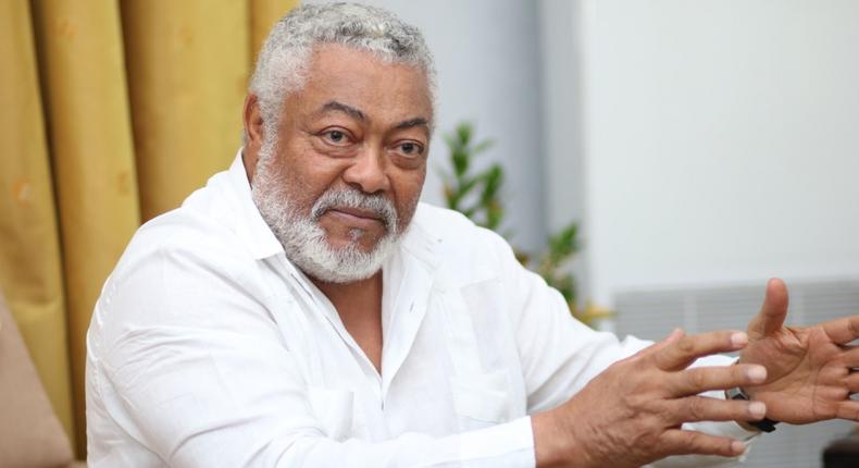 Former President Jerry John Rawlings