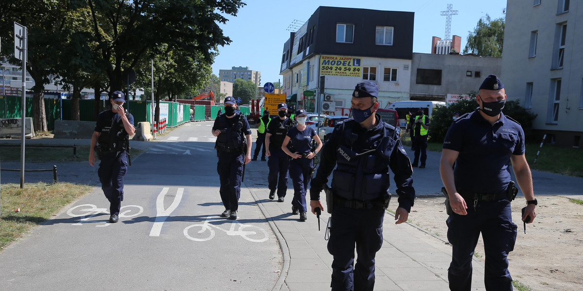 Znaleziono niewybuch na warszawskim Bródnie