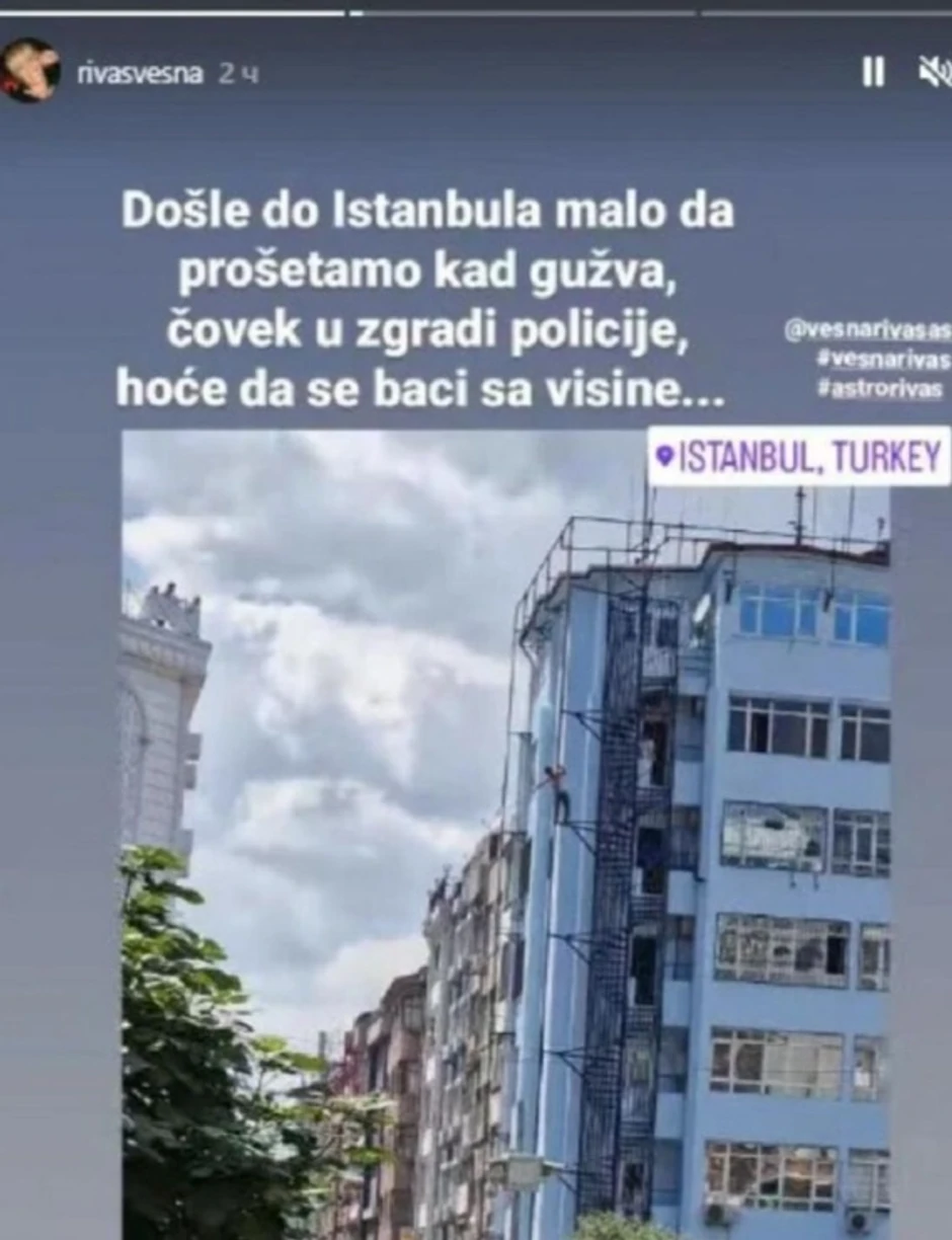 Vesna Rivas u Istanbulu
