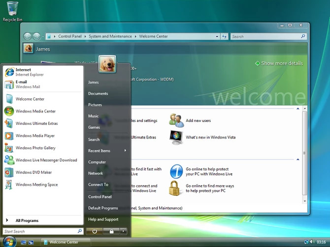 Windows Vista - 8 listopada 2006 r.