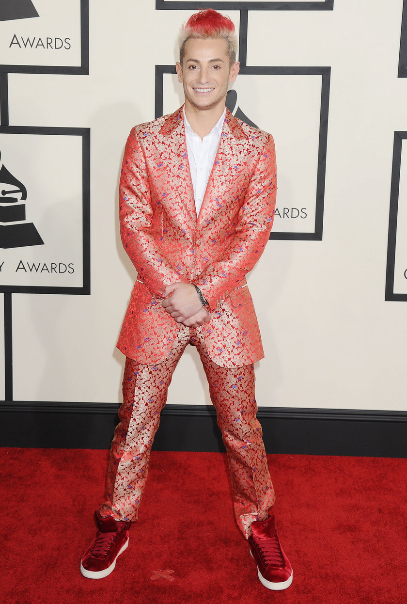 Frankie Grande na Grammy 2015