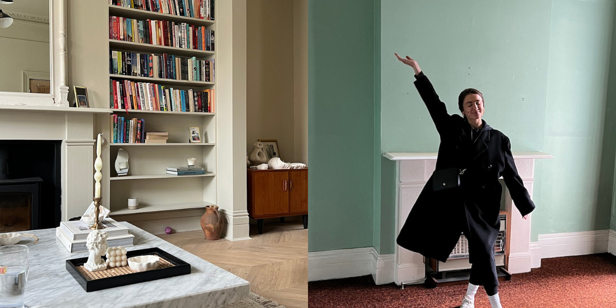 Natalie Glaze spędziła ponad rok na renowacji swojego wymarzonego wiktoriańskiego domu w Londynie — a projekt wciąż trwa.