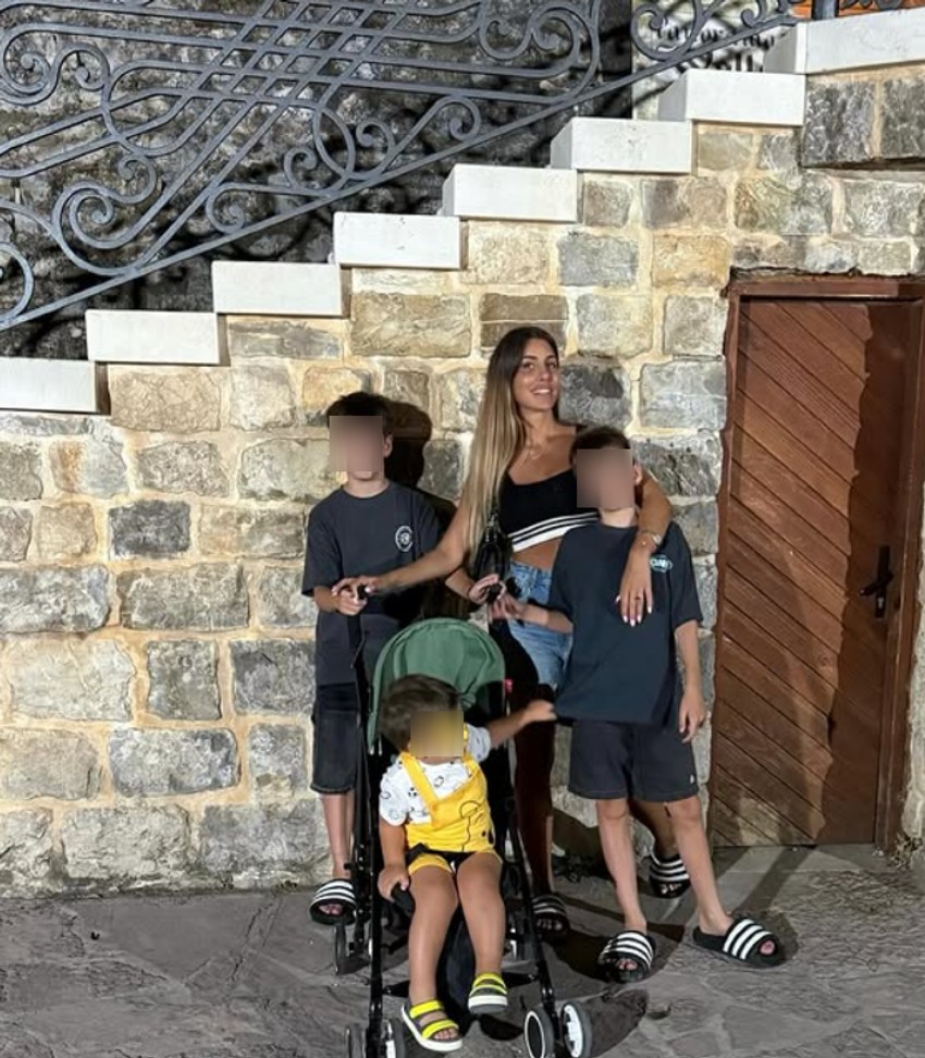 Jelena Radanović sa decom