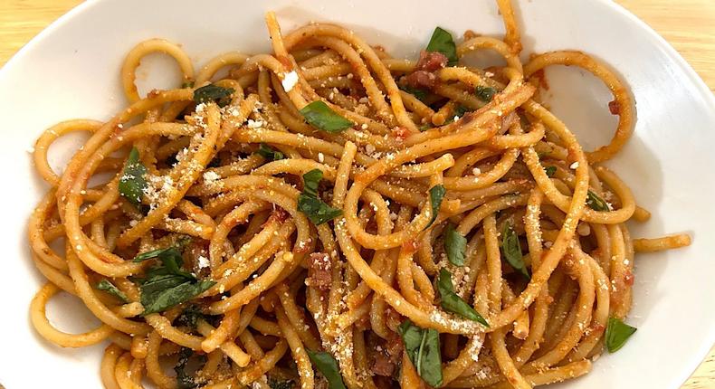 I recently made Ina Garten's weeknight pasta, and it was easy and delicious.Anneta Konstantinides/Insider