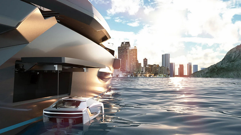 Elektryczna łódź CentrostileDesign Future-E