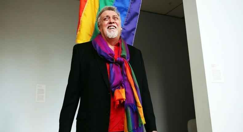 American artist Gilbert Baker, who has died at the age of 65, came up with the iconic gay pride rainbow flag for San Francisco's 1978 gay freedom day