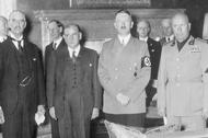 Neville Chamberlain i Adolf Hitler 