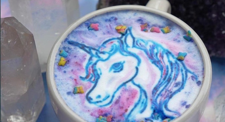 Unicorn Latte.