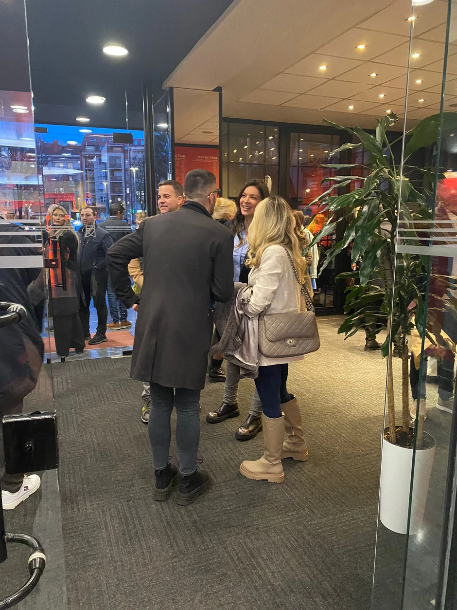 Sanja Kužet sa suprugom