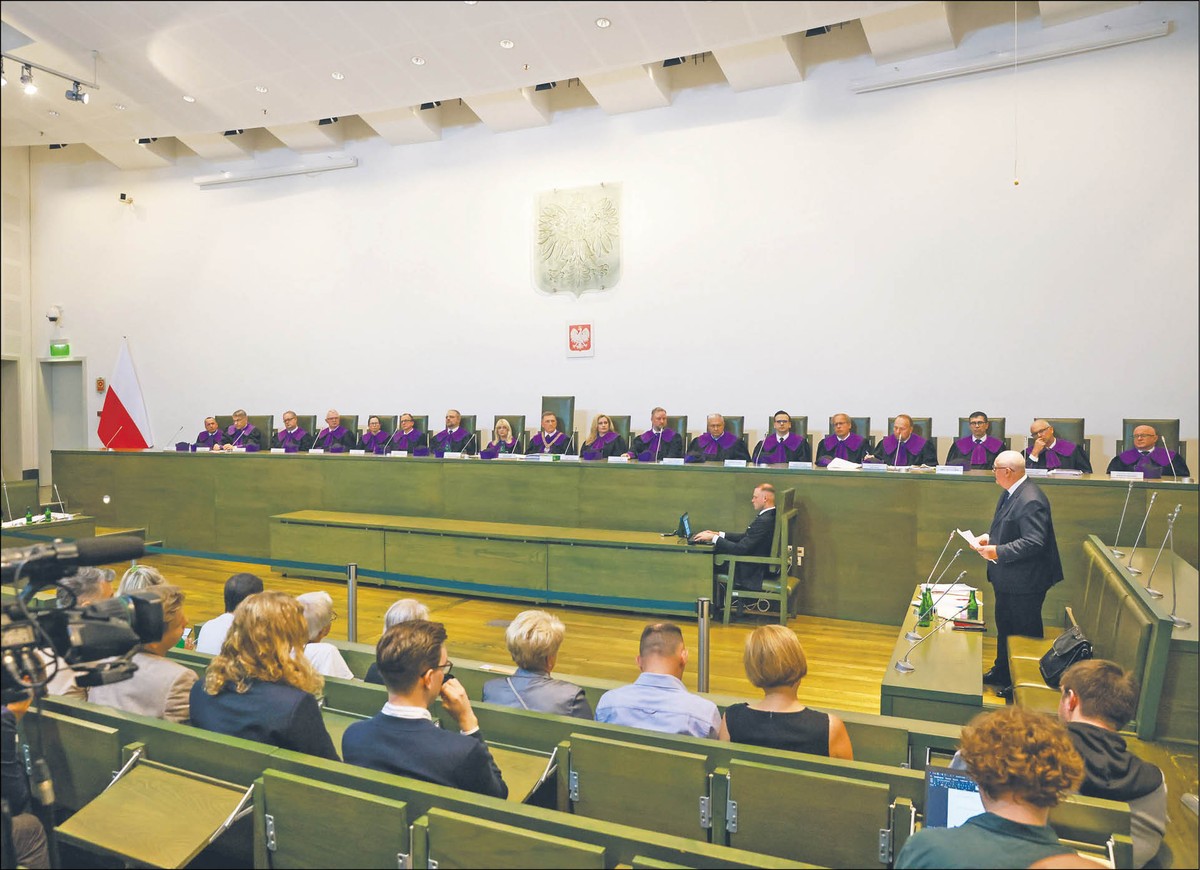 Sąd Najwyższy: Nawrocki prezydentem. I co dalej? Na zdjęciu posiedzenie Izby Kontroli Nadzwyczajnej i Spraw Publicznych SN