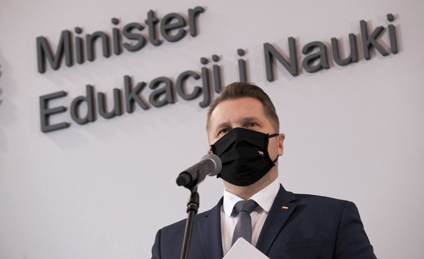 Minister edukacji i nauki Przemysław Czarnek