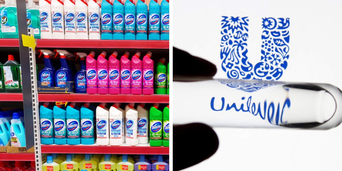 Unilever chce wyeliminować węgiel ze źródeł kopalnych w swoich produktach czyszczących - m.in. markach Cif, Domestos czy proszkach do prania.