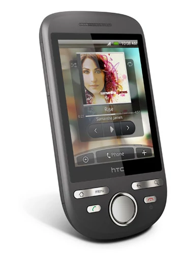 Smartfon HTC Tattoo z systemem operacyjnym Google Android. fot. HTC.