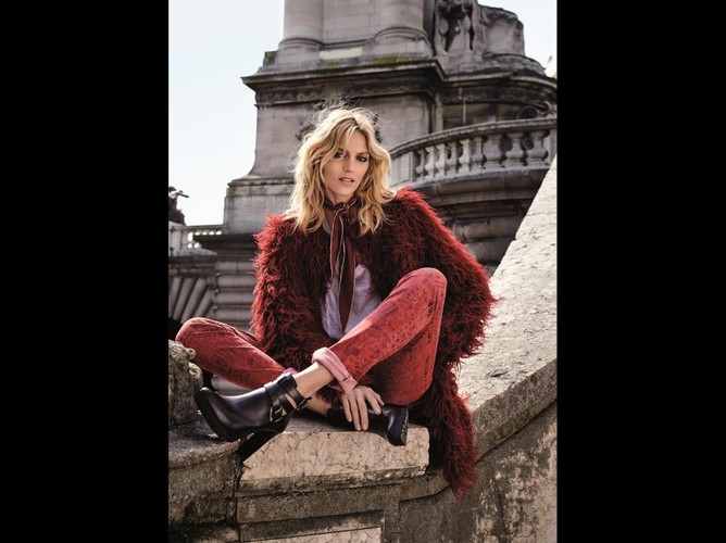 Anja Rubik w kampanii CCC jesień/zima 2015/2016