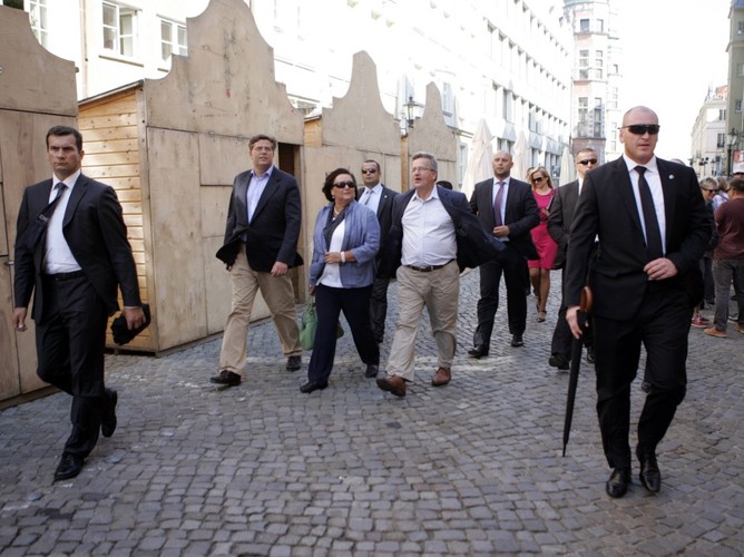 Anna i Bronisław Komorowscy