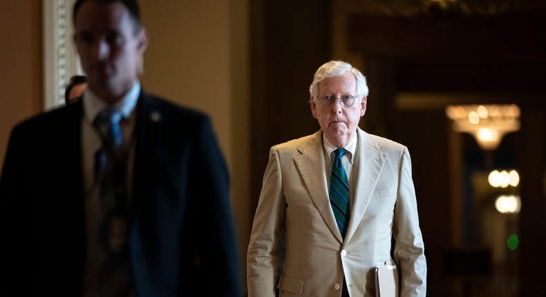 Senate Minority Leader Mitch McConnell (R-Ky).