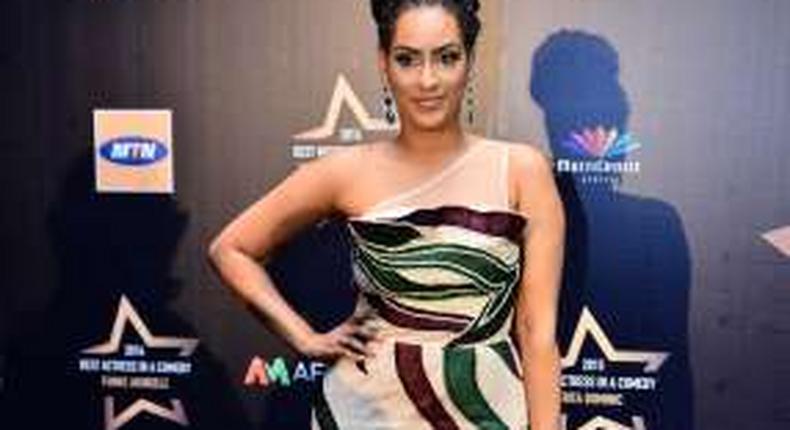 Juliet Ibrahim at the 2017 AMVCA nominees event