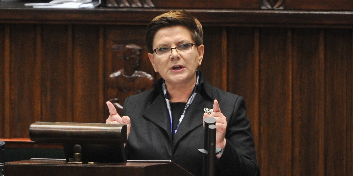 Sejm udzielił wotum zaufania dla rządu premier Beaty Szydło