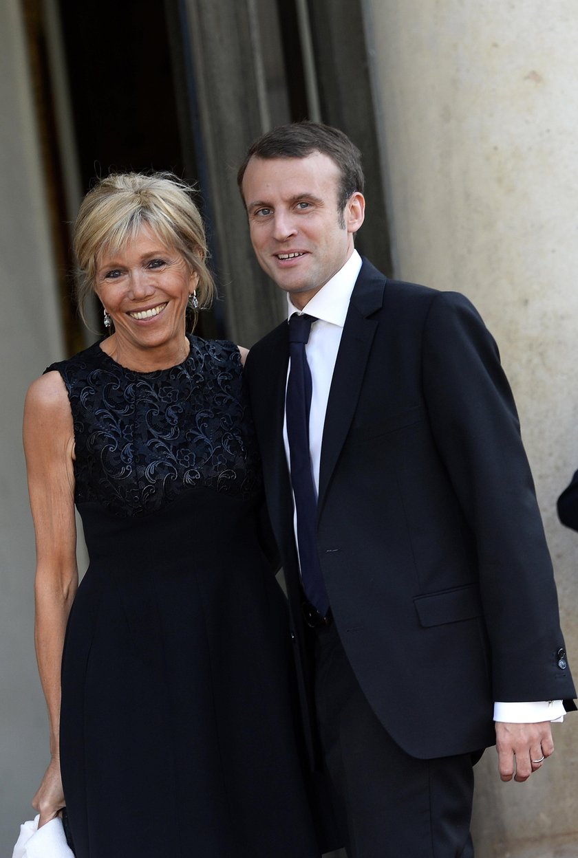 Brigitte Trogneux i Emmanuel Marcon