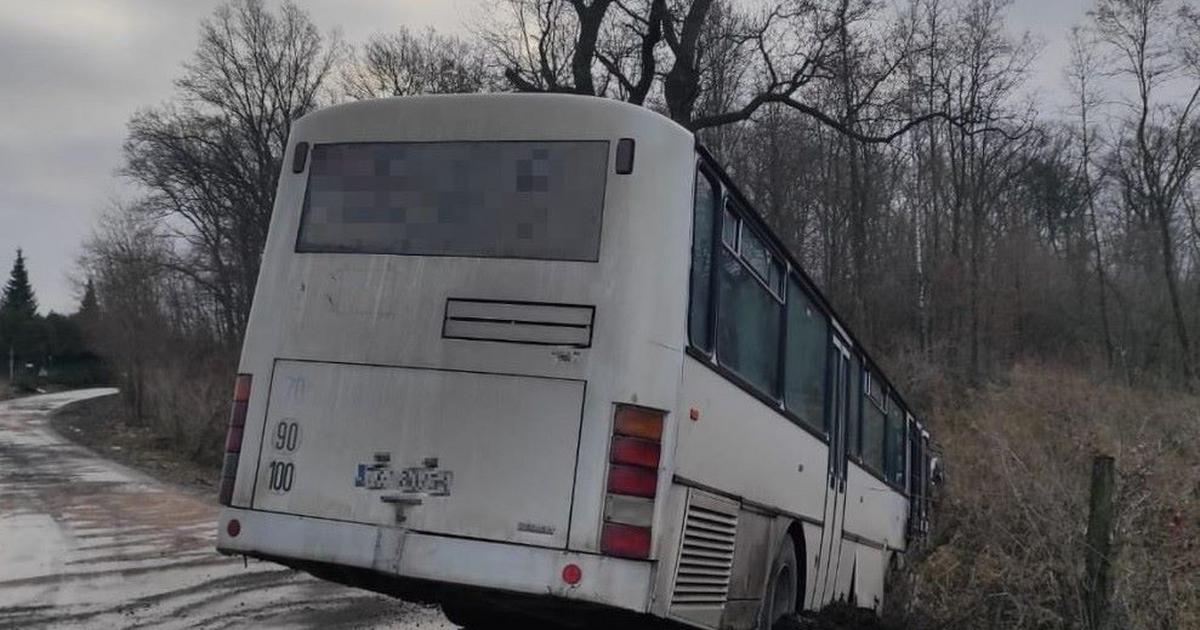  Jeden kierowca autobusu miał ponad pół promila, drugi wpadł w poślizg. Obydwaj wieźli dzieci