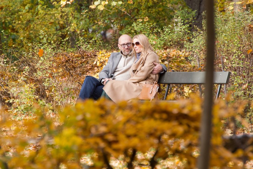 Halina Mlynkova i Leszek Wronka w październiku 2013 roku