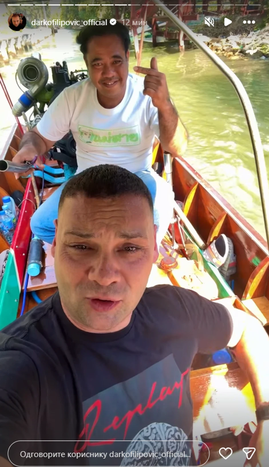 Darko Filipović na Tajlandu