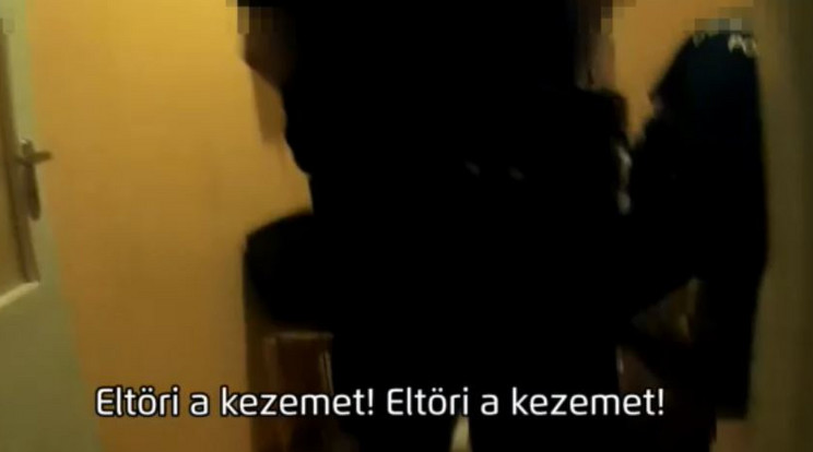 Részlet az RTL Klub Házon kívül című műsorában bemutatott videóból