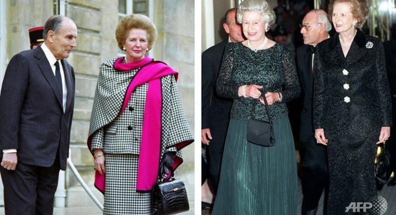 Margaret Thatcher's iconic handbags go to auction