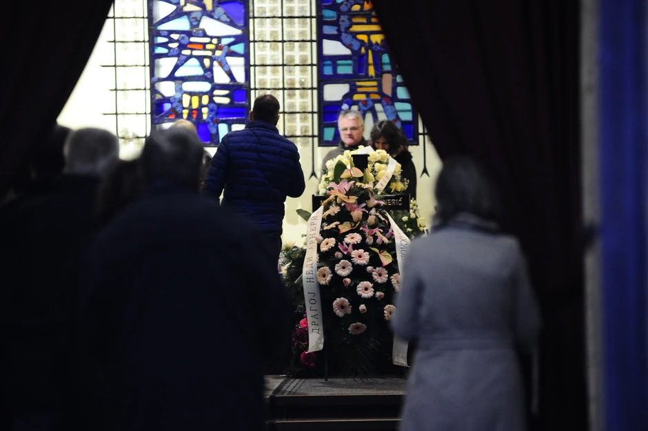 Neda Arnerić - kremacija