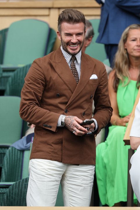 David Beckham na Wimbledonie