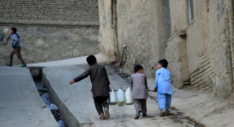 A shortage of rain and snow, a booming population and wasteful consumption have drained the Afghan capital's water basin and sparked a race to the bottom as households and businesses bore deeper and deeper wells in search of the precious resource