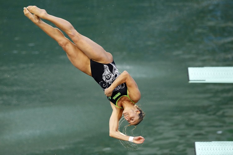 Te dziewczyny urodą nie ustępują lekkoatletkom. Na basenie w Rio de Janeiro też jest pięknie