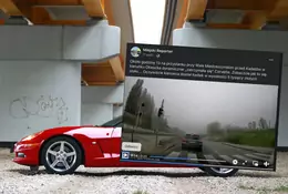 Stracił panowanie nad Chevroletem Corvette. Nagrała go kamera [WIDEO]