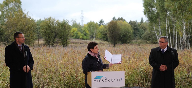 Beata Szydło: Rozpoczynamy realizację programu Mieszkanie plus